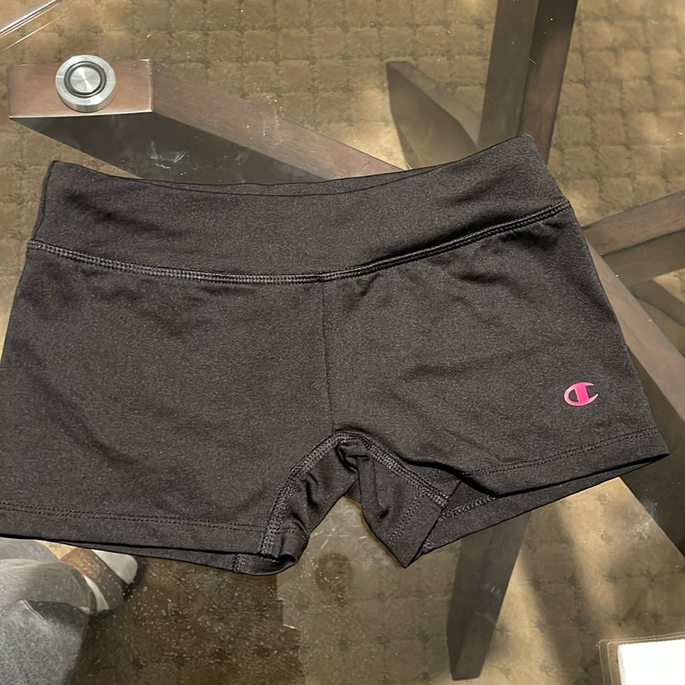 Champion GEAR (Girls L) Black Shorts. Excellent Condition/Like New.